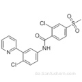 2-Chlor-N- [4-chlor-3- (2-pyridinyl) phenyl] -4- (methylsulfonyl) benzamid / Vismodegib CAS 879085-55-9